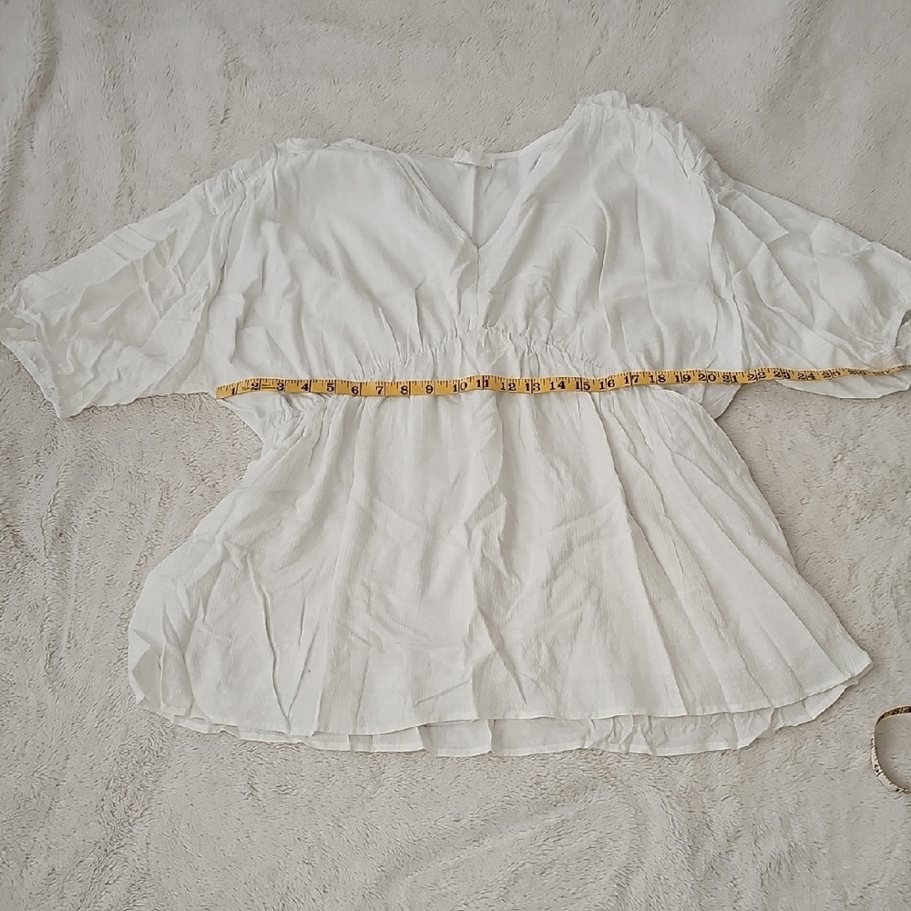 Elegant White Women's Top